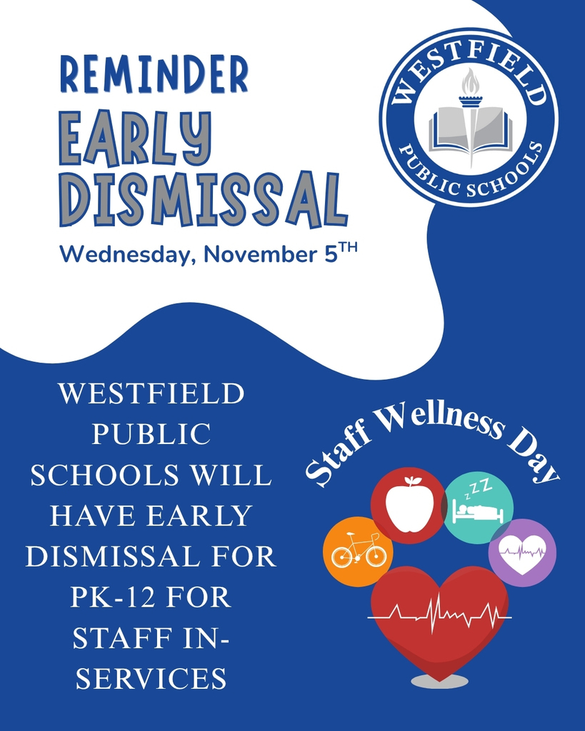 early dismissal reminder graphic