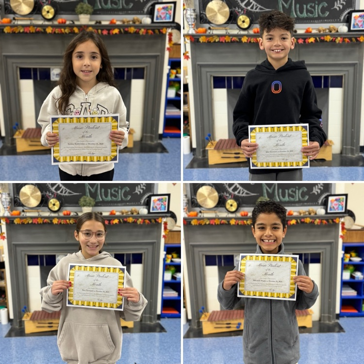 music students of the month 