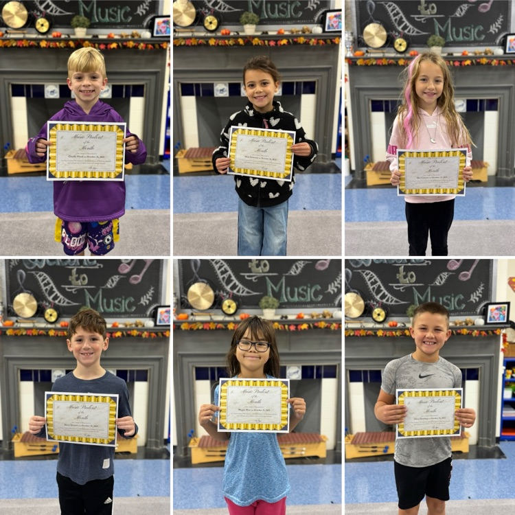 music students of the month 