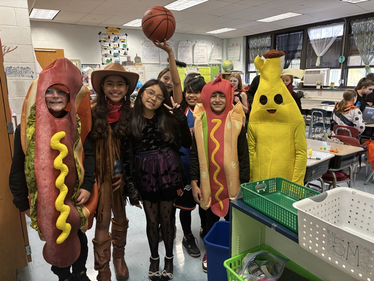 children in costumes 