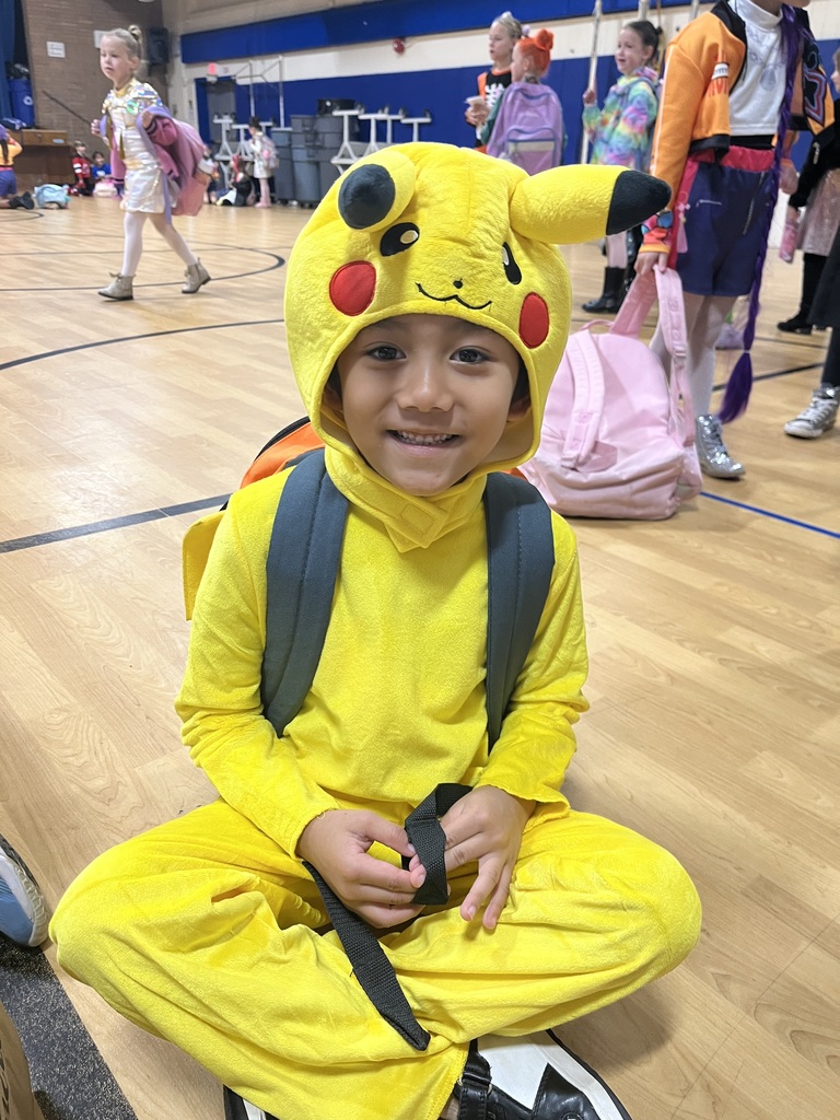 Student is dressed as Pikachu!