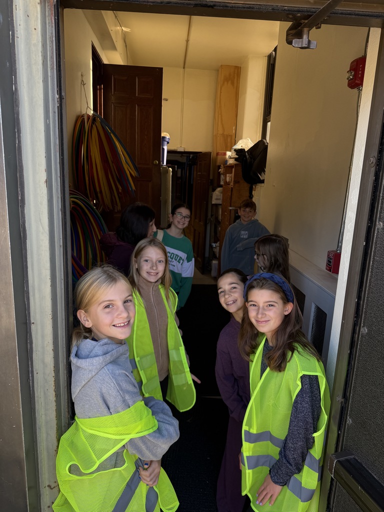 safety patrol members standing together