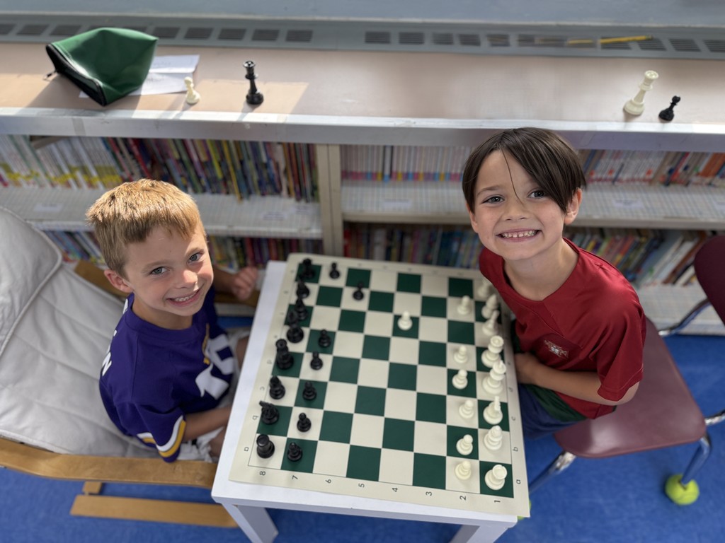 students playing chess