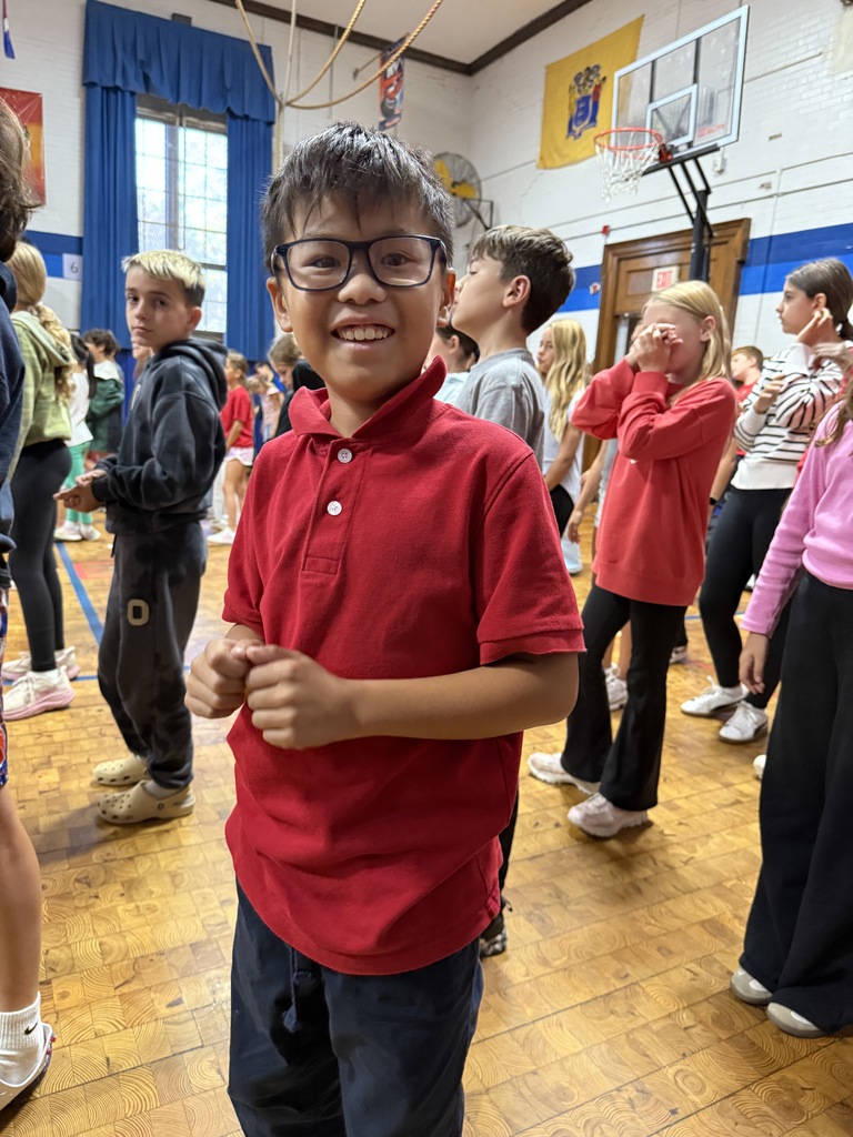 student participating in LeadU assembly