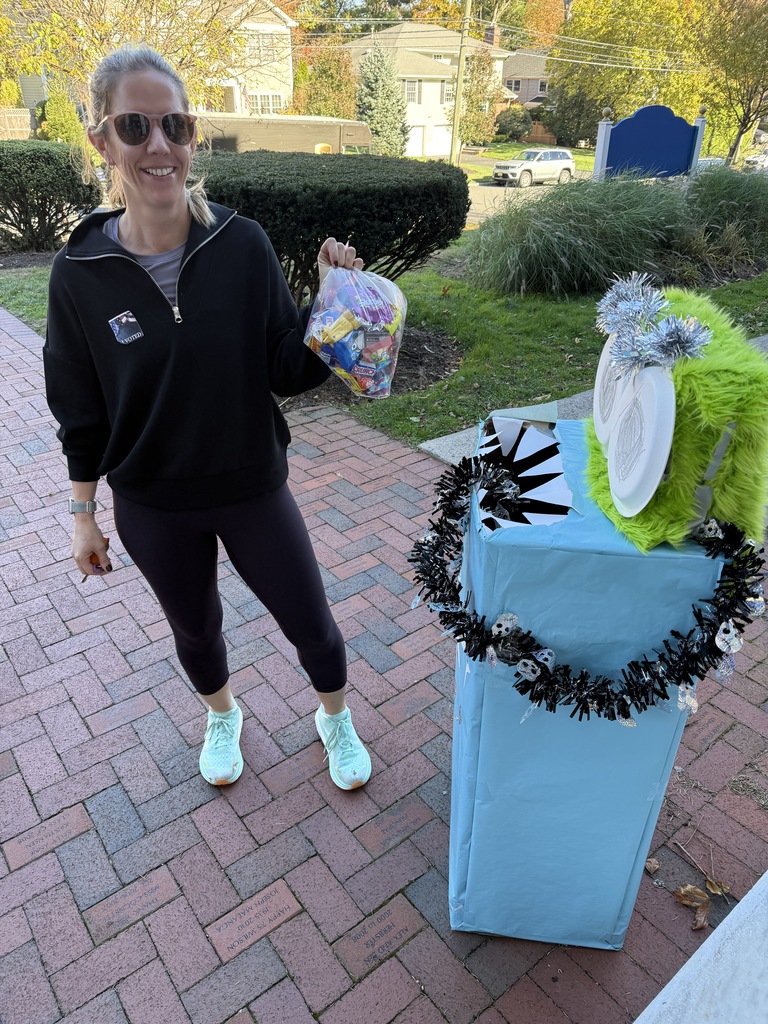 parent donating candy