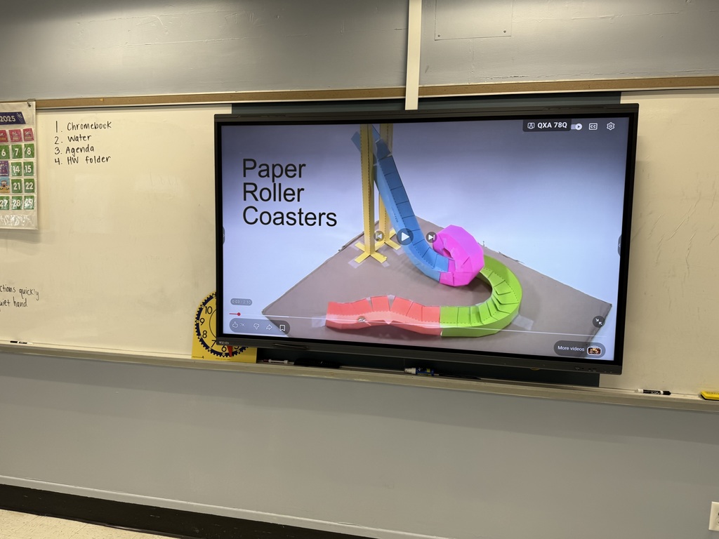 image of paper roller coaster 