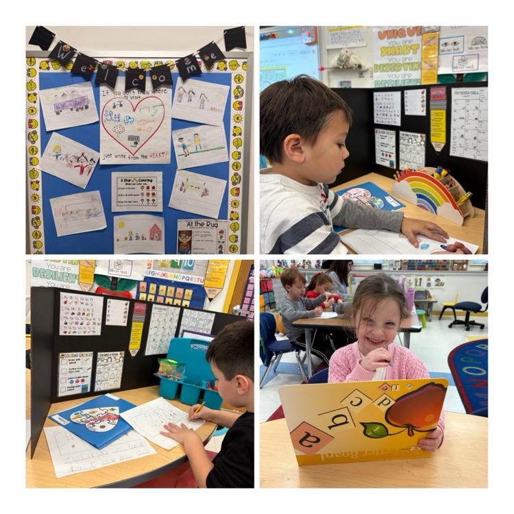 students engage in writers workshop