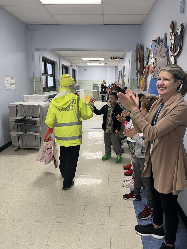  mayor and friend wishing Miss Jessica well.