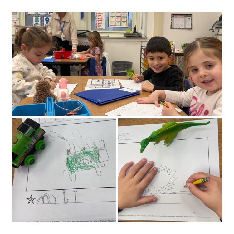 students engage in writers workshop