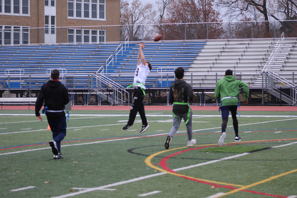 people playing flag football