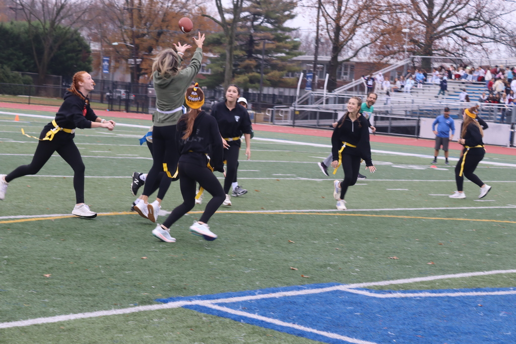 people playing flag football