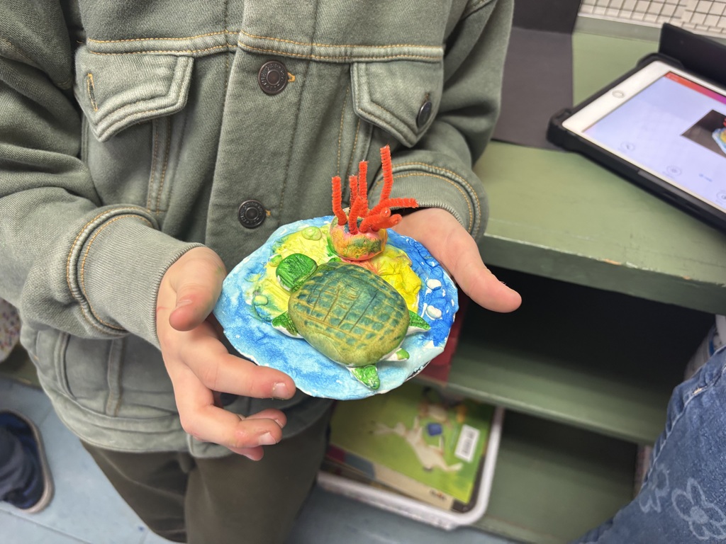 Student Created Turtle Seascape