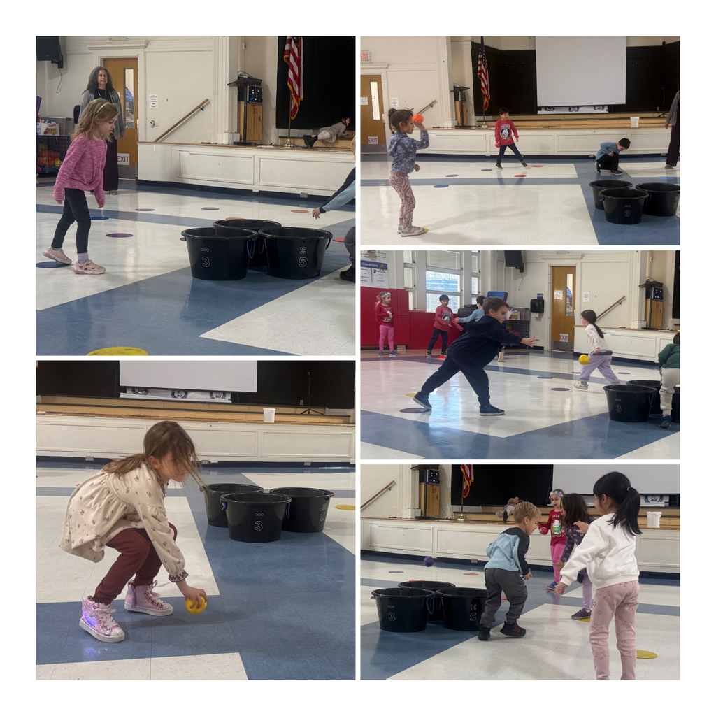 Students play Make It and Take It in PE class