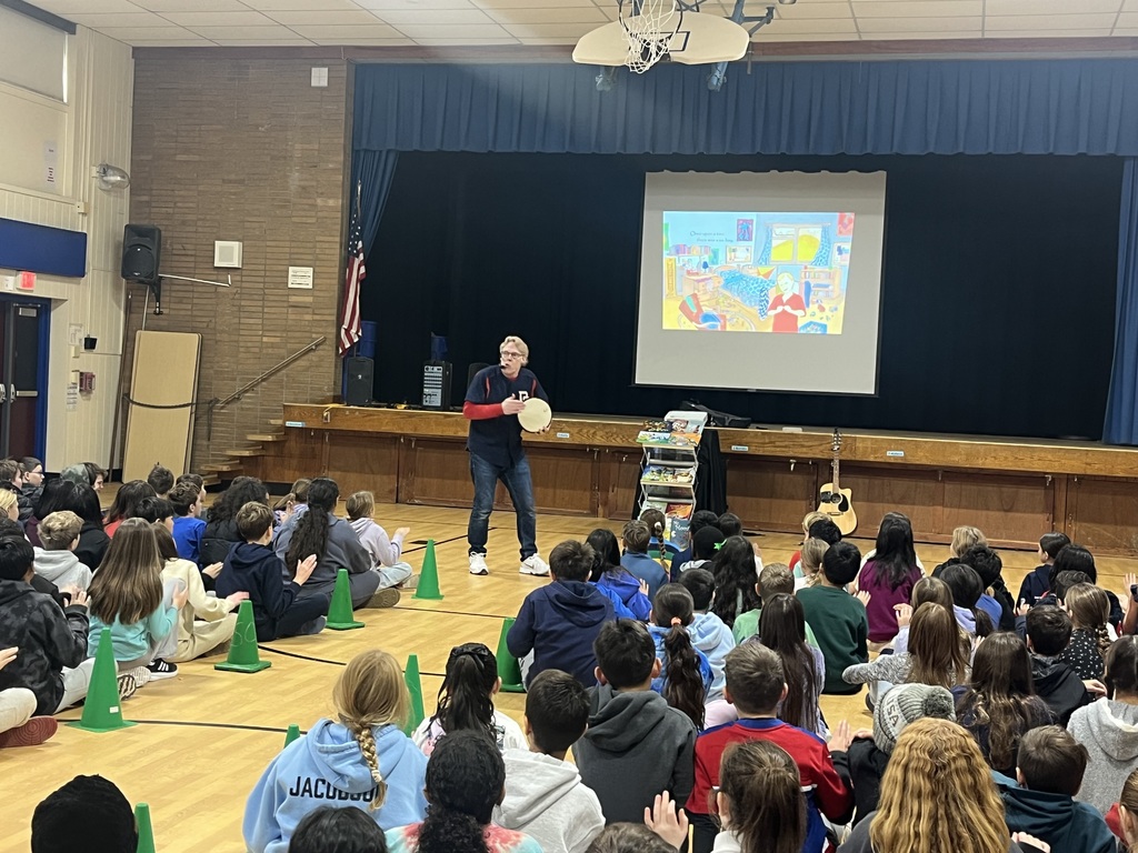 Presenter tells a story with high energy.