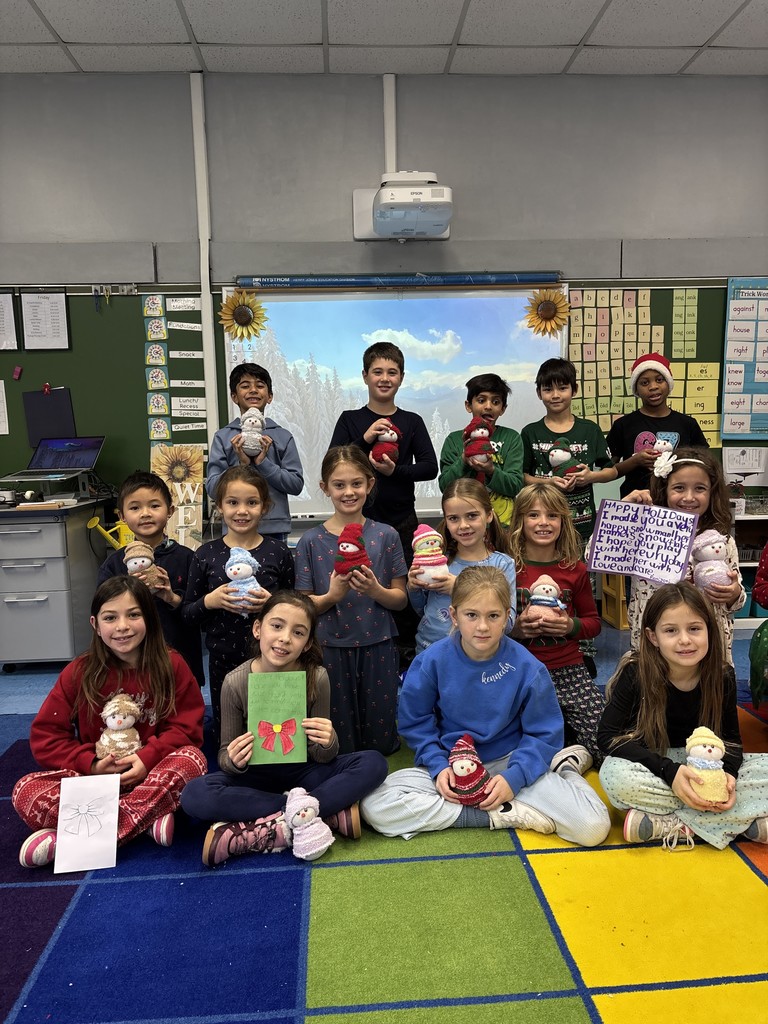 Students are proud of their creations.