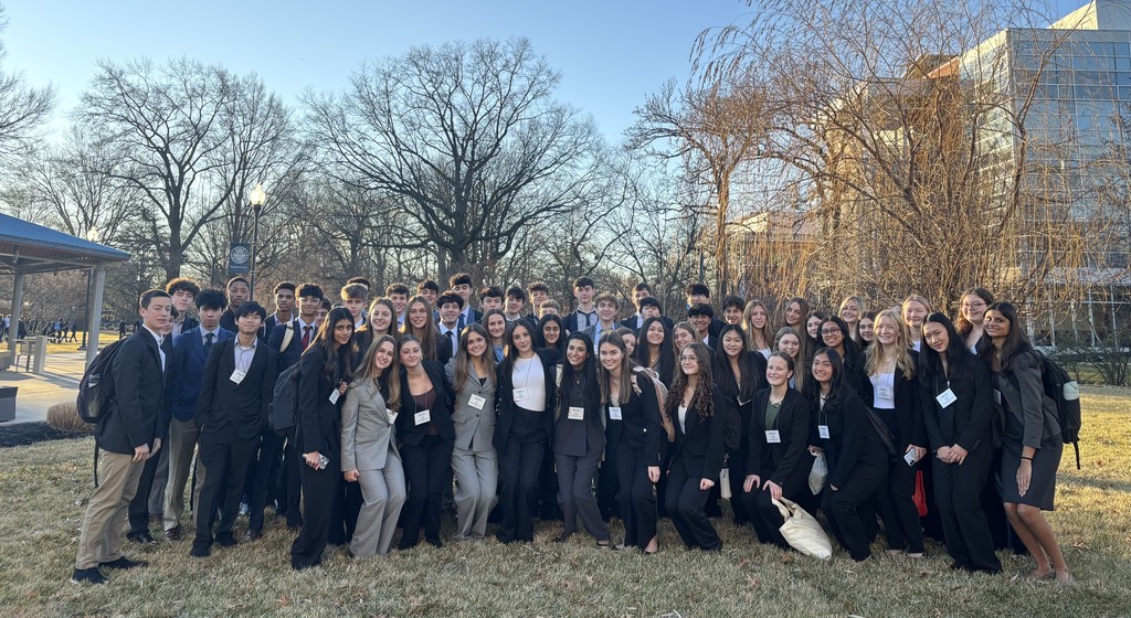 Students at DECA competition