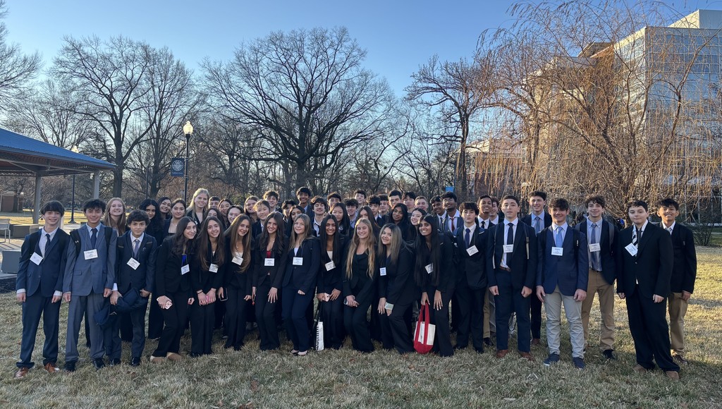Students at DECA competition