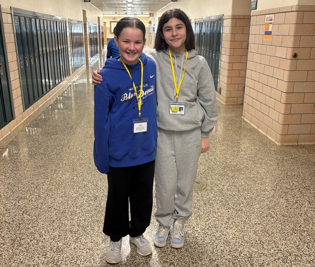 student ambassadors wearing lanyards 