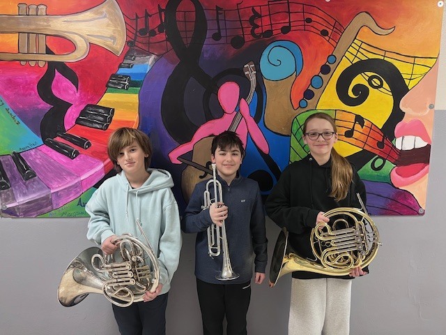 We are incredibly proud of our three students who have been accepted into the CJMEA Region Symphonic Band 🎶. Earlier this month, they competed against dozens of talented musicians, demonstrating their skills in sight-reading, scales, and a prepared solo. Their dedication and hard work truly paid off, congratulations on this outstanding achievement!