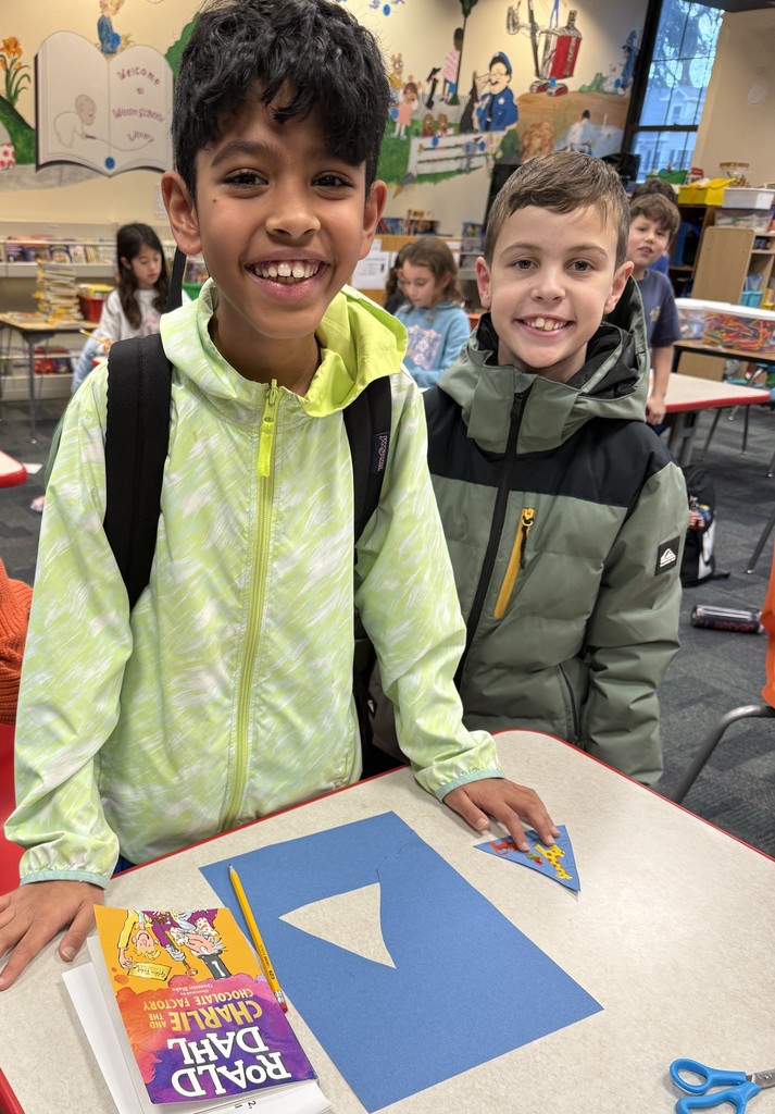 two students at Book Club