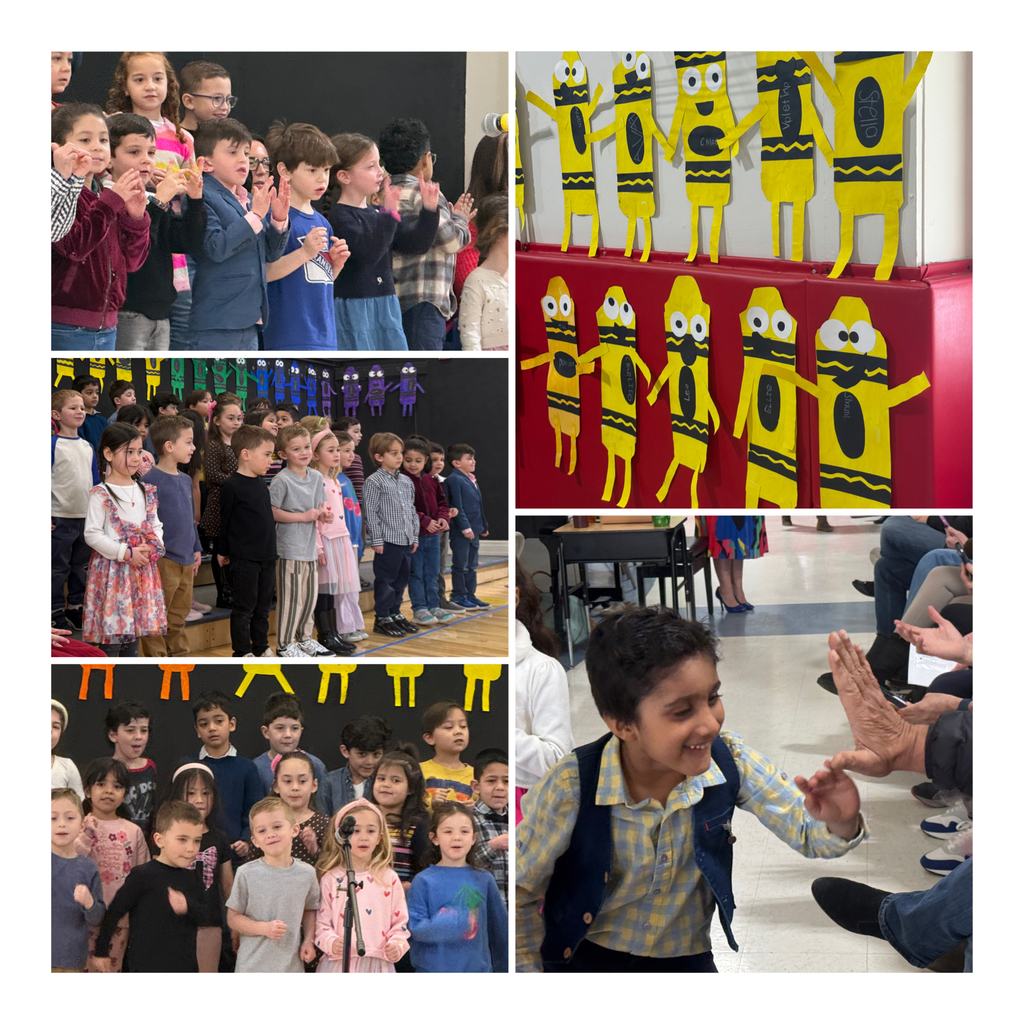 students perform at the Kindergarten Sing-A-Long