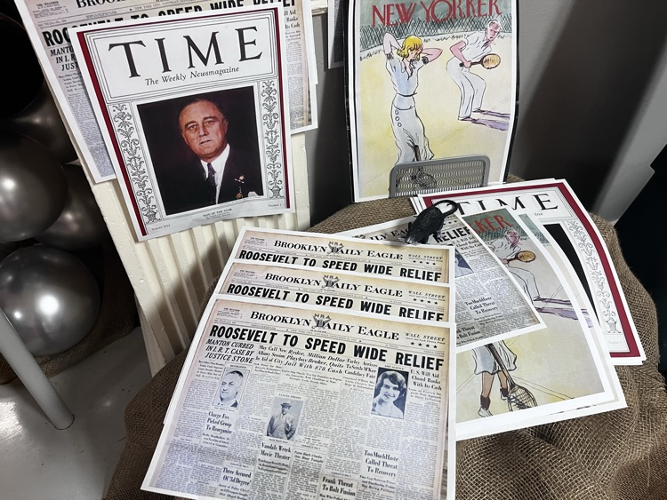 concession stand for Annie Jr. 