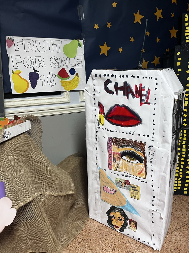 concession stand for Annie Jr. 