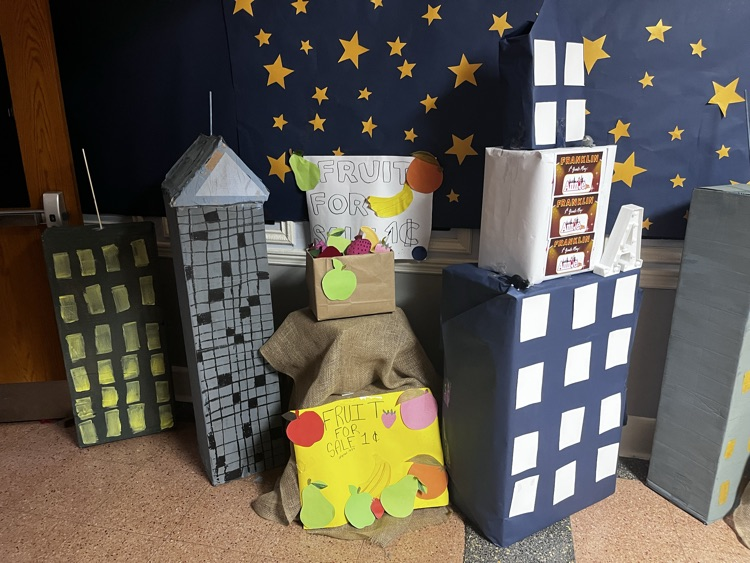 concession stand for Annie Jr. 