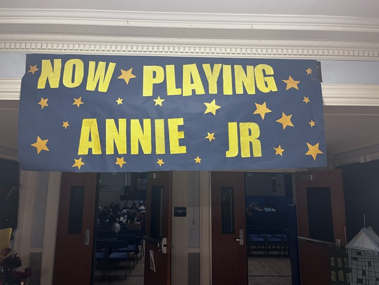 concession stand for Annie Jr. 