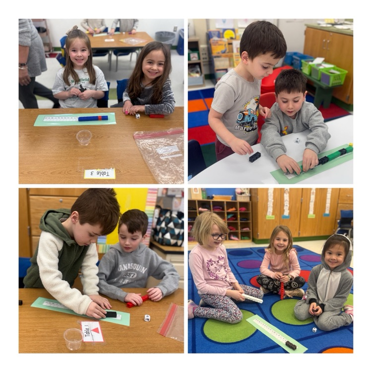 students engage in an addition, math game