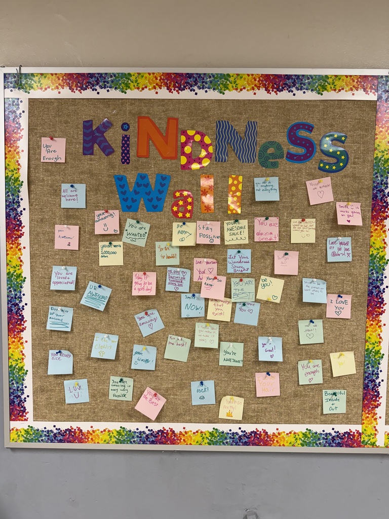 Throughout the week, our Student Assistance Coordinator, Mrs. Trottere, organized several meaningful activities, including our Middle School Kindness Challenge. We are so proud of the encouraging, positive, empathetic, and kind messages our students shared on the Kindness Wall, reflecting the supportive and compassionate spirit of our school community. 💙