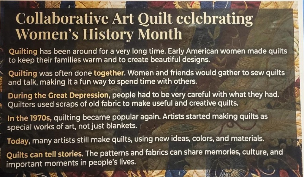 Collaborative quilts