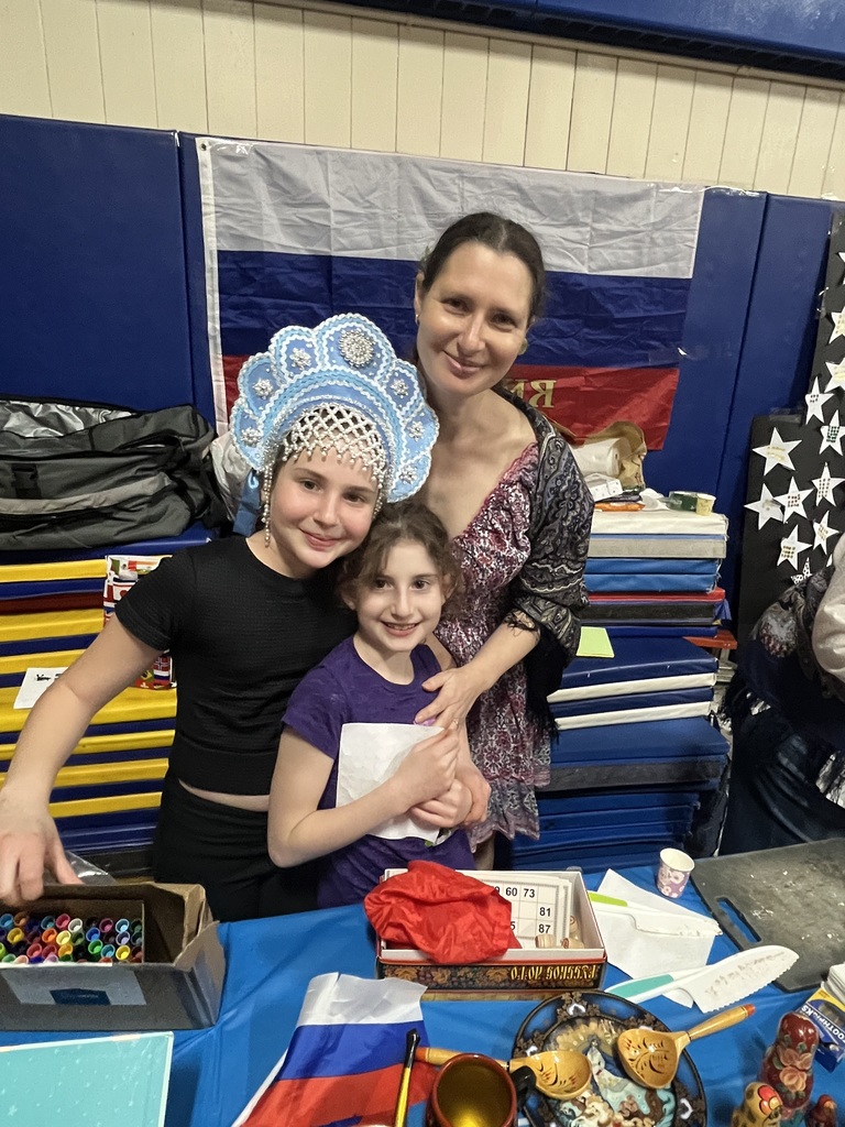 A family enjoying their evening and proud to share.