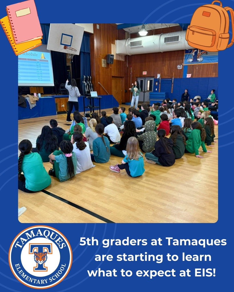 5th grade orientation at Tamaques