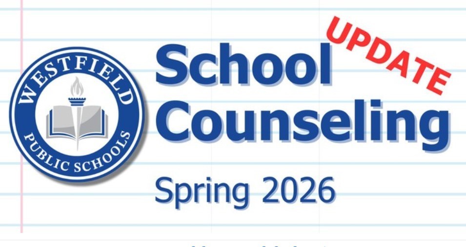 School Counseling Update: Spring 2026 graphic