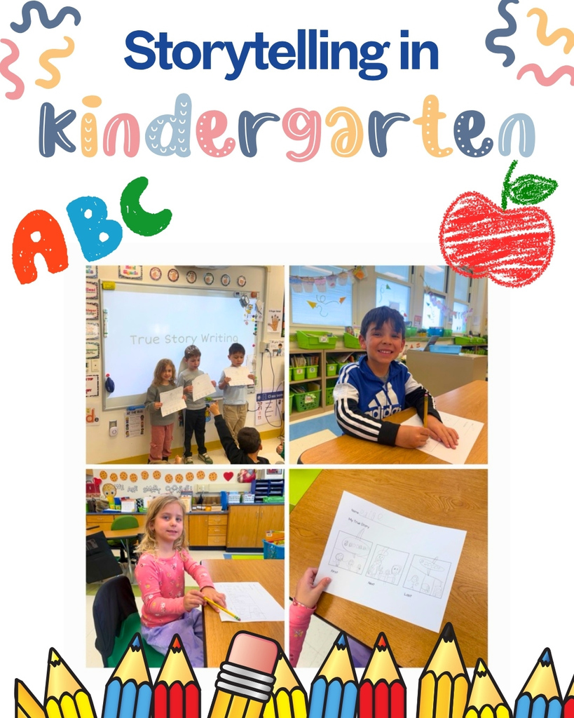 storytelling in kindergarten graphic