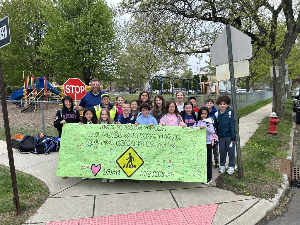 Thank you McKinley Crossing Guards!