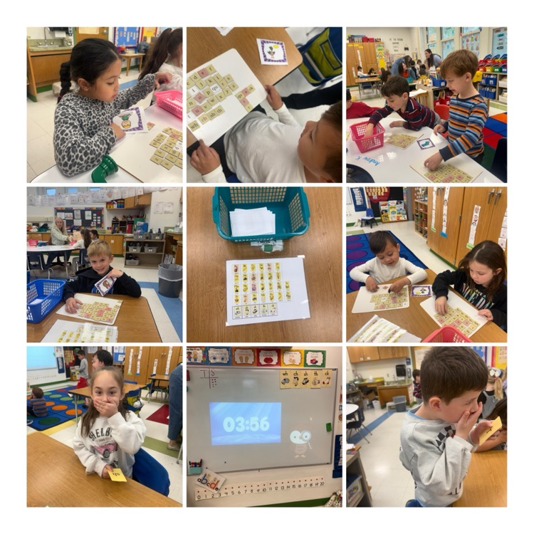 students engage in a foundational reading lesson