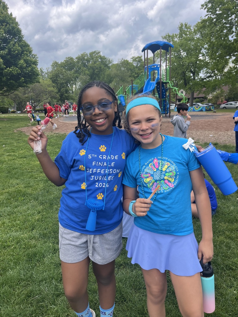 Students enjoying their ice pops.