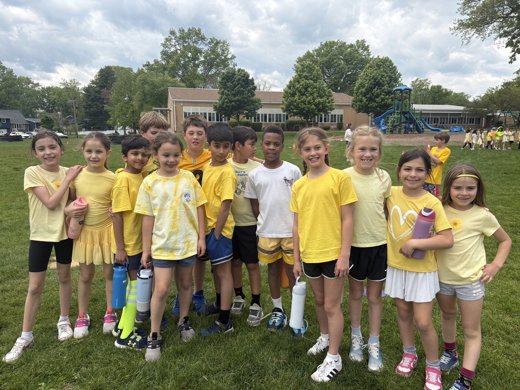 Students having fun at Field Day.