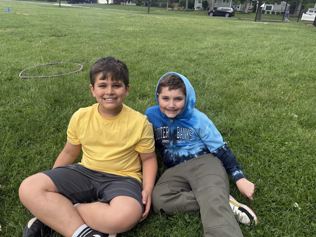Students taking a break.