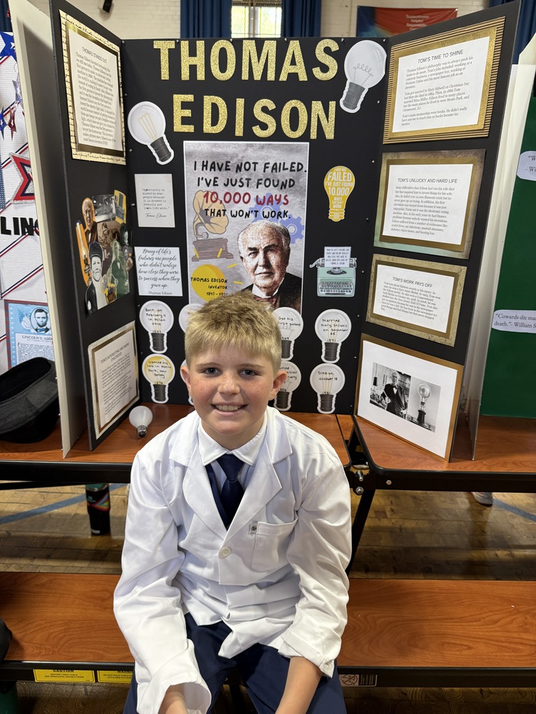 student as thomas edison