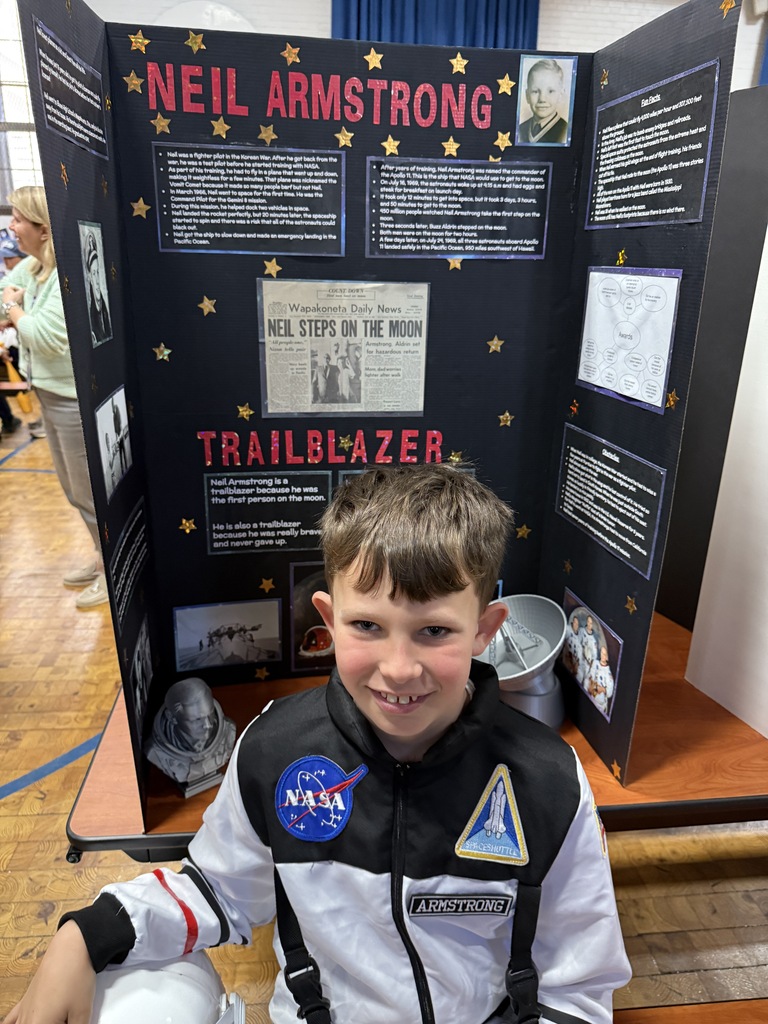 student as neil armstrong