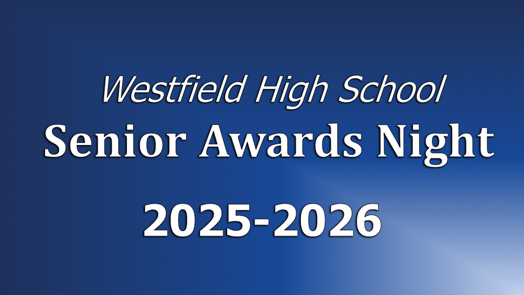 Title slide of Senior Awards Night
