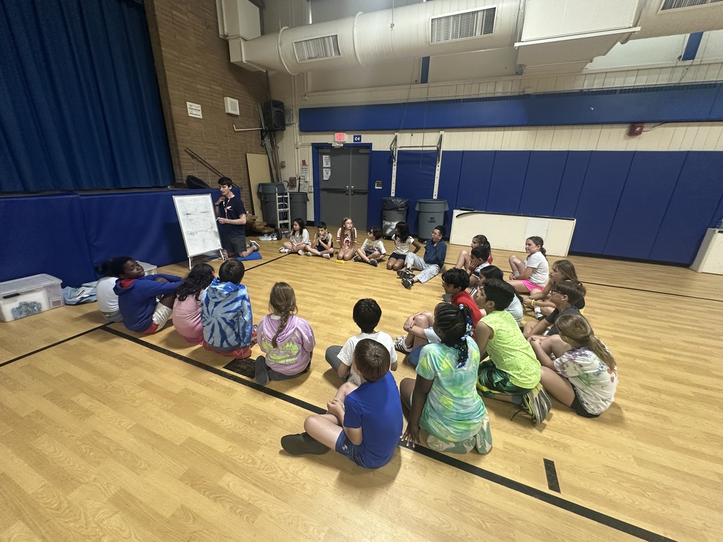 Students learning about whales and their habitats
