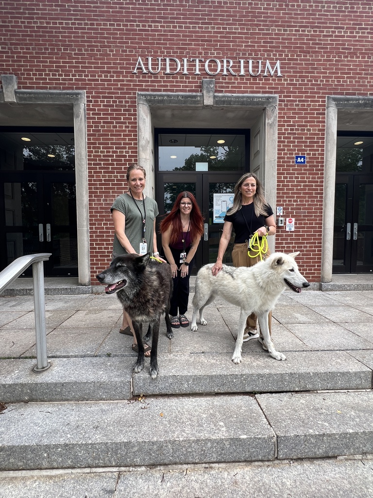 Wolves visit  WHS