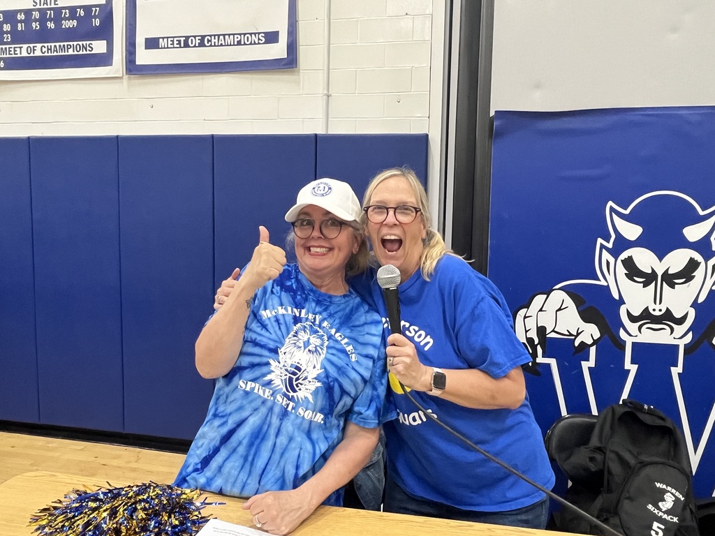 Mrs. Fetter and Mrs. Halloran are our MC's for the evening