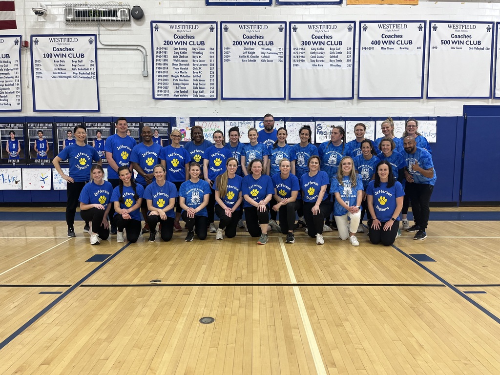 Jefferson and McKinley staff in a group picture