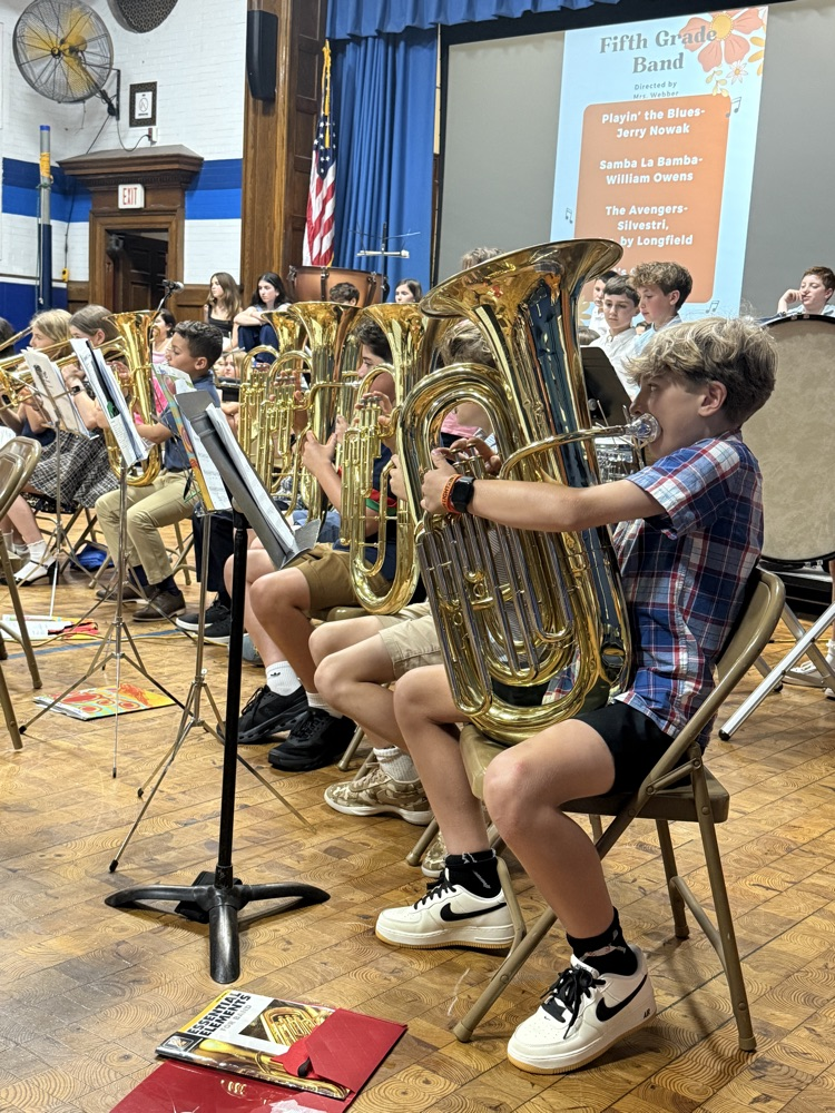 band students playing