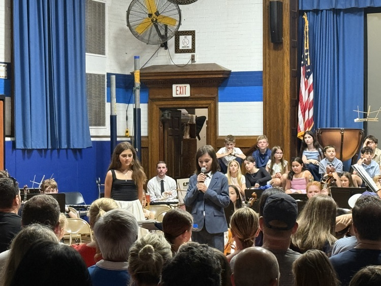 2 students introducing next song
